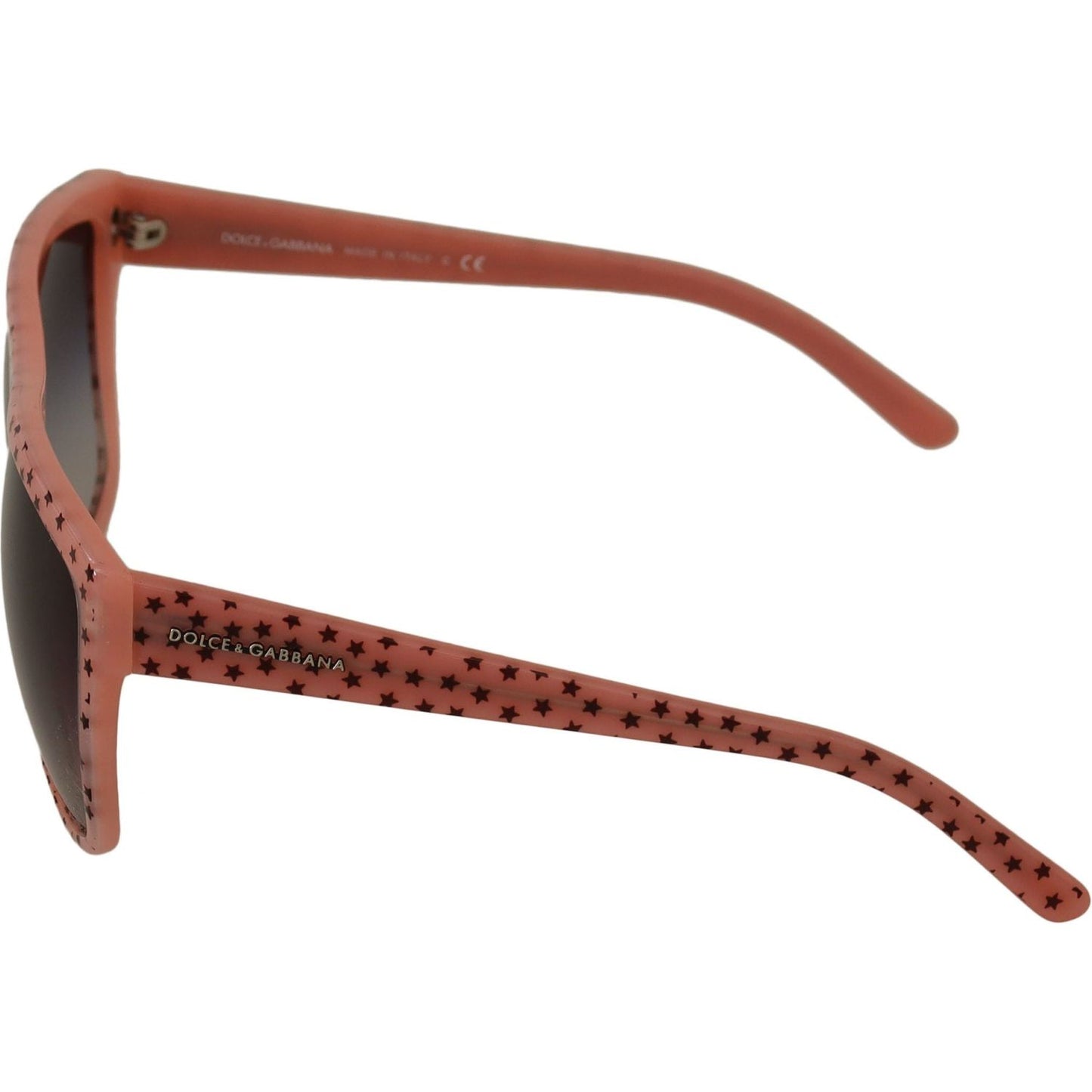 Dolce & Gabbana Brown Stars Acetate Frame Women Shades Sunglasses Dolce & Gabbana