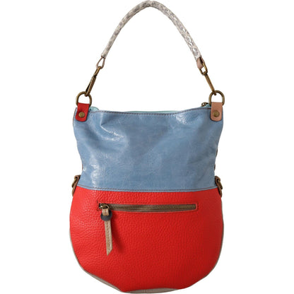 EBARRITO Multicolor Genuine Leather Shoulder Tote Women Handbag EBARRITO