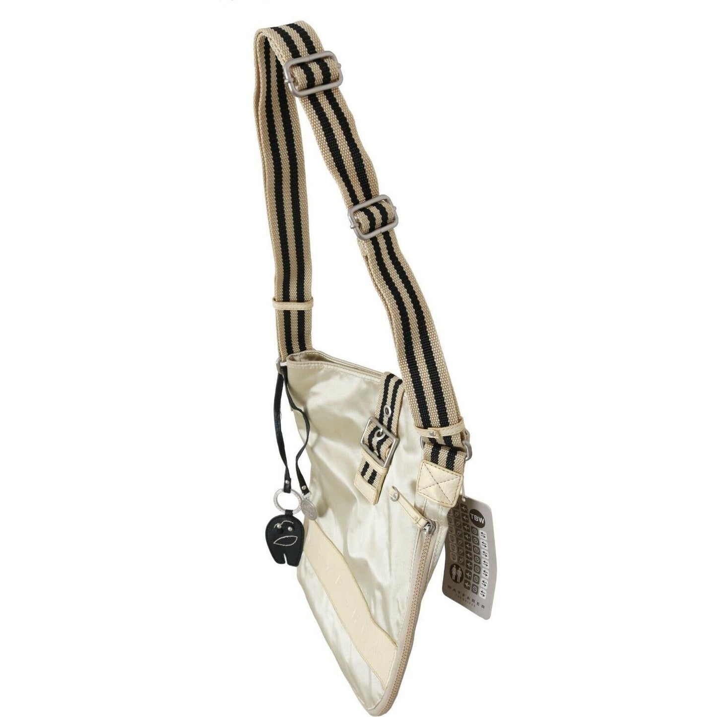 WAYFARER Beige Handbag Shoulder Tote Fabric Purse WAYFARER