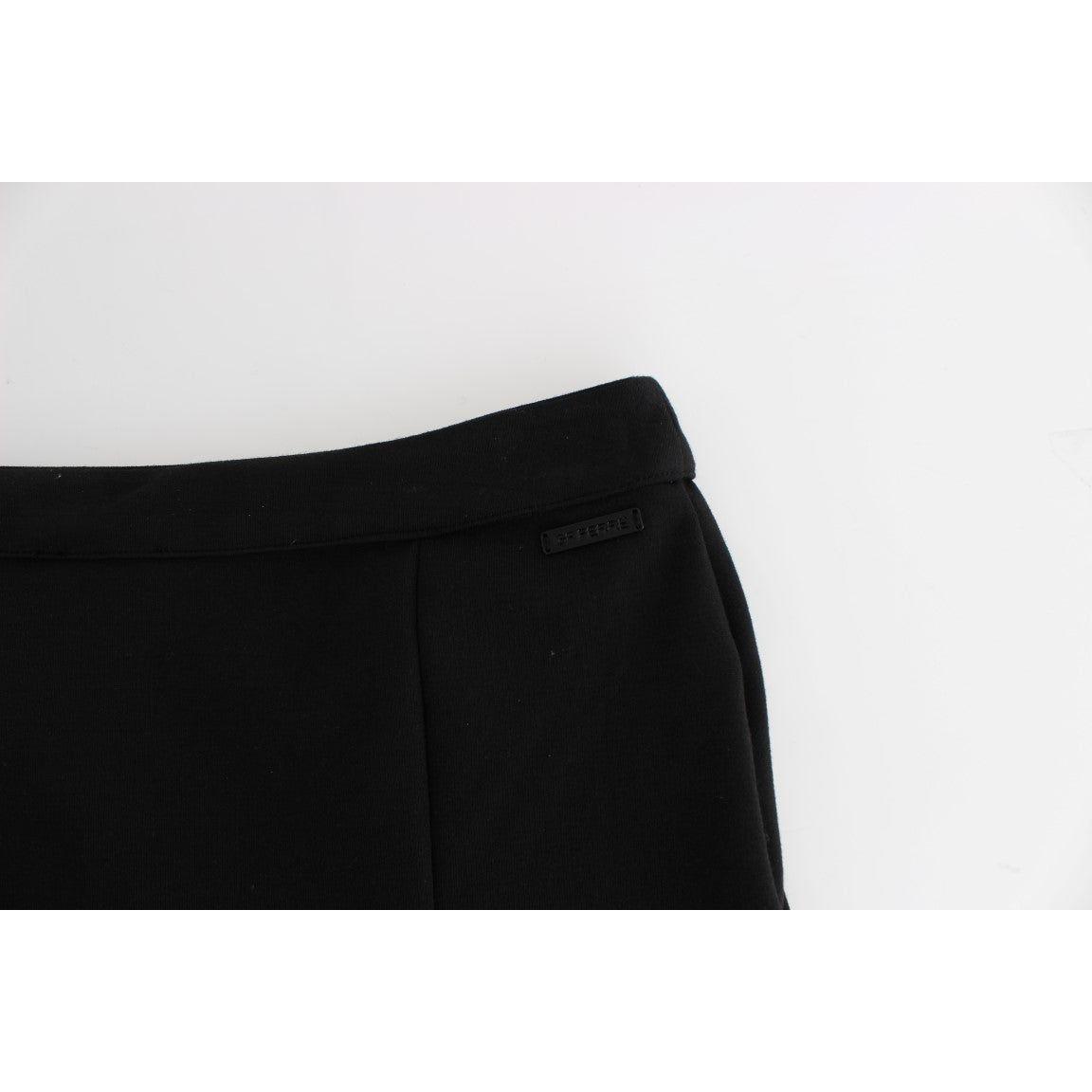 GF Ferre Black Straight Pencil Skirt GF Ferre