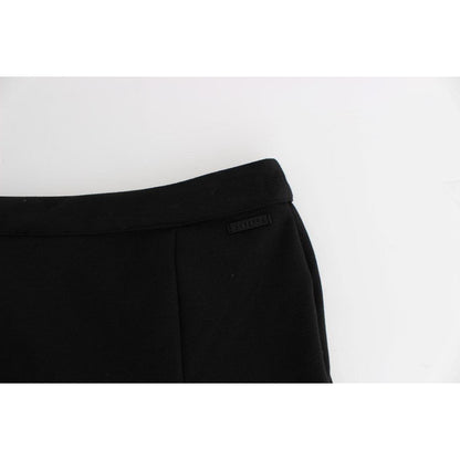 GF Ferre Black Straight Pencil Skirt GF Ferre