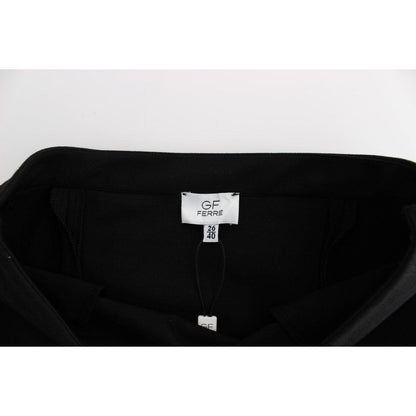 GF Ferre Black Straight Pencil Skirt GF Ferre