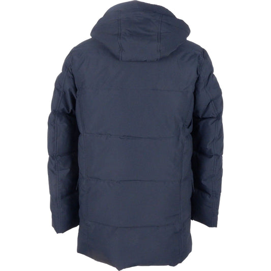 Emilio Romanelli Sleek Blue Men's Hooded Jacket EM1801534-IT56-3XL-FBB-8