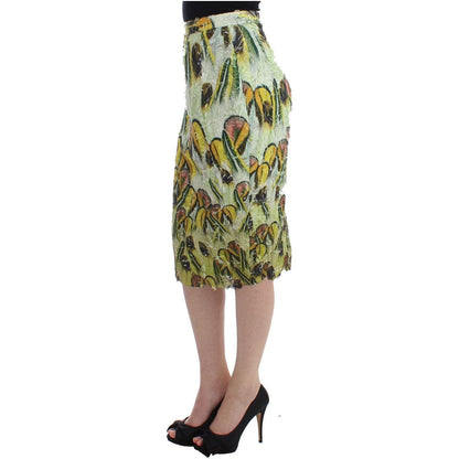 Lanre Da Silva Ajayi Multicolor Organza Pencil Skirt Lanre Da Silva Ajayi