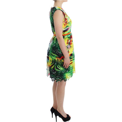 Lanre Da Silva Ajayi Multicolor Organza Sheath Dress Lanre Da Silva Ajayi