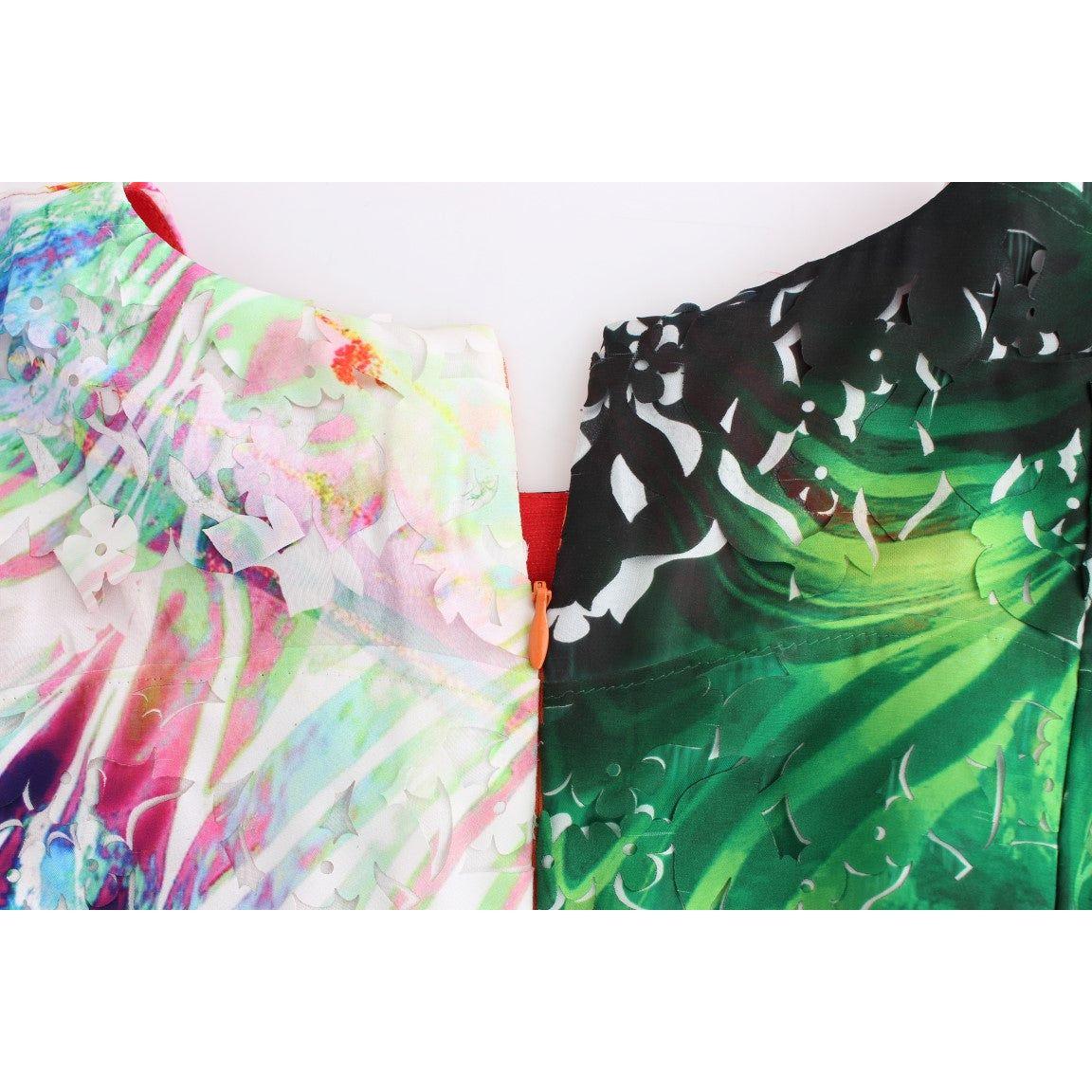 Lanre Da Silva Ajayi Multicolor Organza Sheath Dress Lanre Da Silva Ajayi