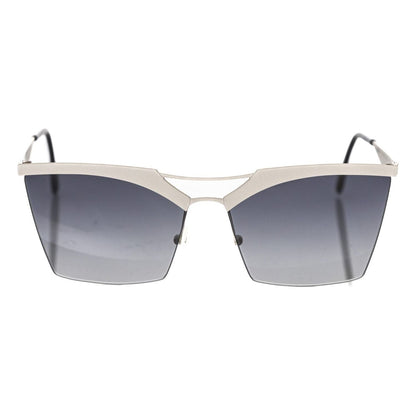 Frankie Morello Silver Metallic Women's Sunglass Frankie Morello