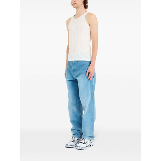 Maison Margiela Fancy ribbed tank top S50NL0049M20060101-P25