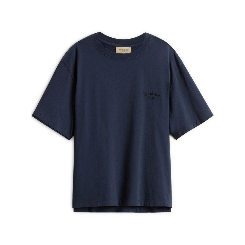 Woolrich Pure Pima Cotton T-Shirt with Logo CFWWTE0101FRUT38553989-P25