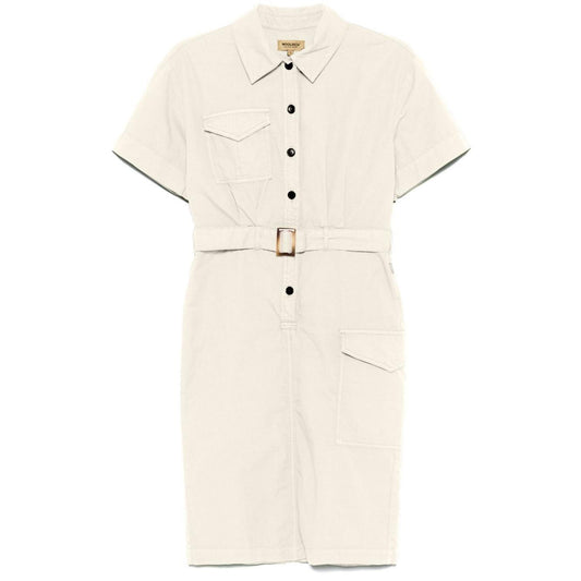 Woolrich belted shirt dress CFWWDR0185FRUT36658867-P25
