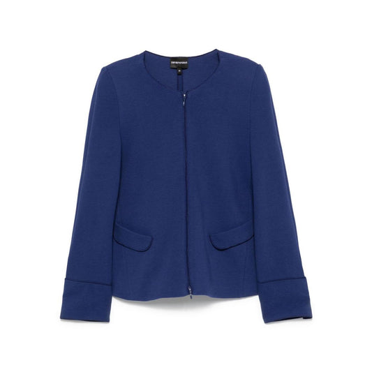 Emporio Armani Ottoman Jersey Jacket EW001517AF12364UB089-P25