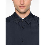 Emporio Armani Blouson with internal nylon bib jacquard all-over lettering EM001003AF15384UB118-P25