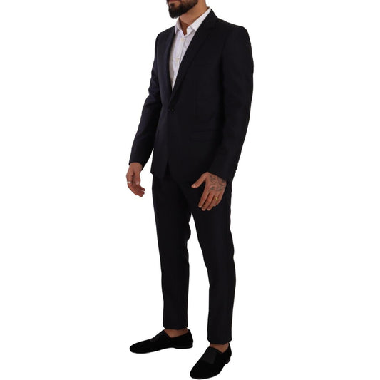Dolce & Gabbana Blue MARTINI Slim fit 2 Piece Coat Suit KOS1907 - 50