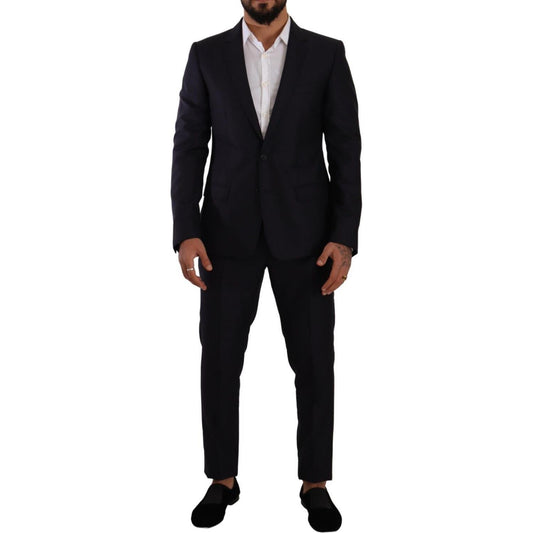 Dolce & Gabbana Blue MARTINI Slim fit 2 Piece Coat Suit KOS1907 - 50