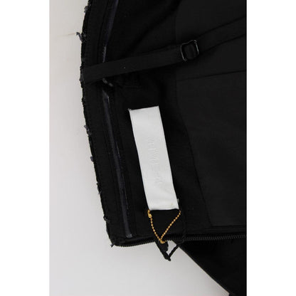 Masha Ma Black Strapless Embellished Pencil Dress Masha Ma