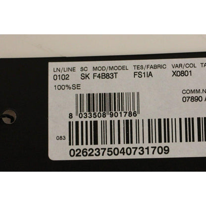 Dolce & Gabbana Brown Floral Silk Straight Full Skirt Dolce & Gabbana