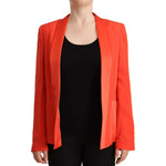 CO|TE Elegant Orange Overcoat Long Sleeves Jacket CO|TE Black