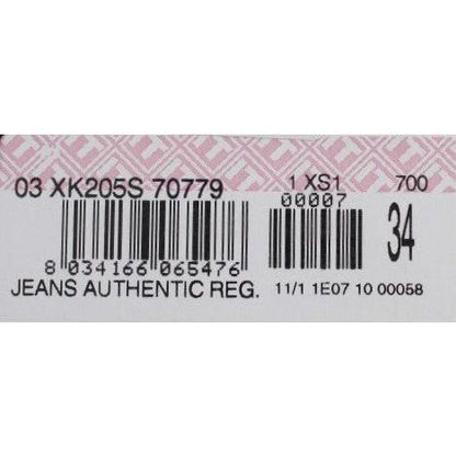 Acht Blue Cotton Regular Straight Fit Jeans Acht