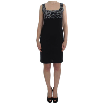 BENCIVENGA Black Stretch Sheath Dress & Sweater Set BENCIVENGA