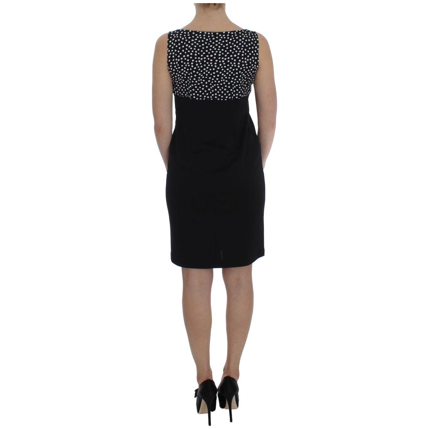BENCIVENGA Black Stretch Sheath Dress & Sweater Set BENCIVENGA