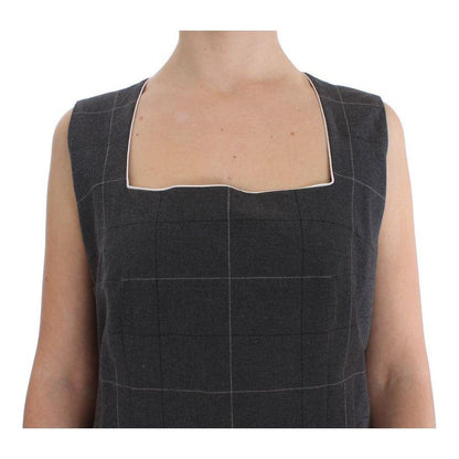 BENCIVENGA Gray Stretch Sheath Dress Suit Set BENCIVENGA