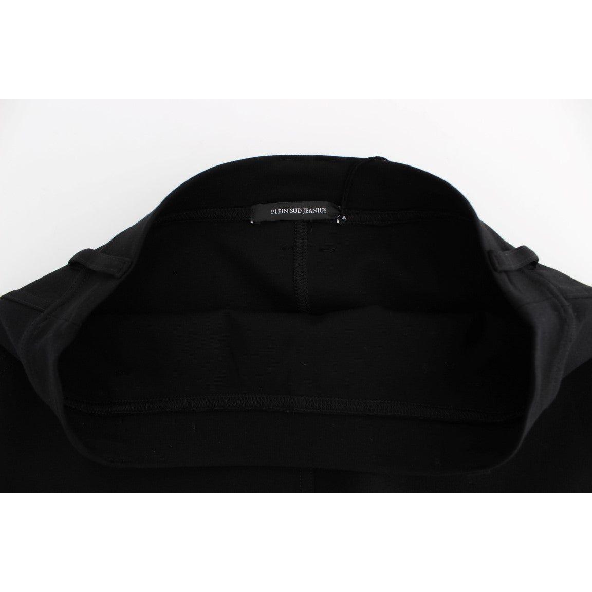 PLEIN SUD Black Straight Pencil Skirt PLEIN SUD