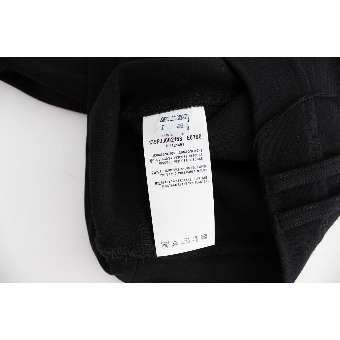 PLEIN SUD Black Straight Pencil Skirt PLEIN SUD