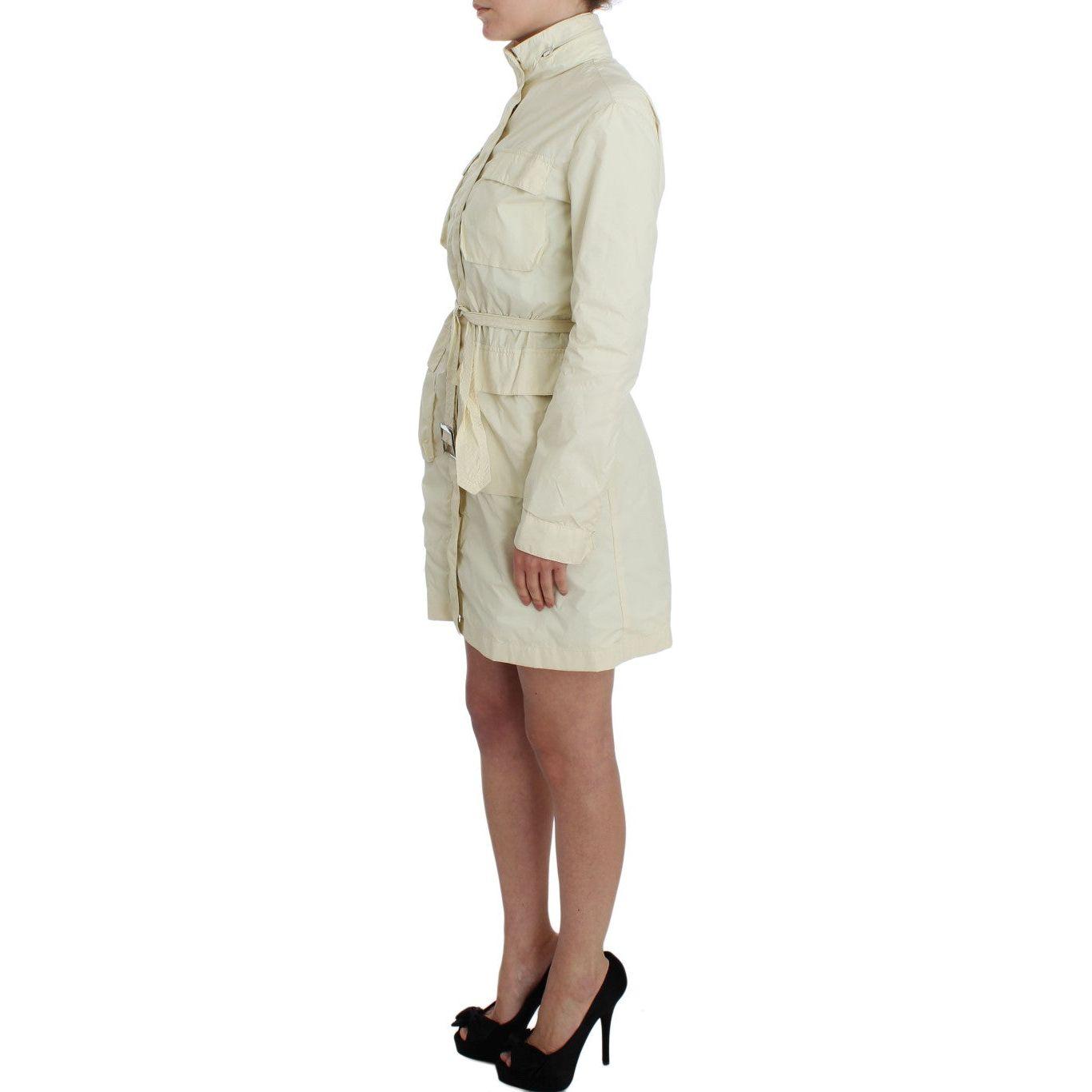 P.A.R.O.S.H. Beige Weather Proof Trench Jacket Coat P.A.R.O.S.H.