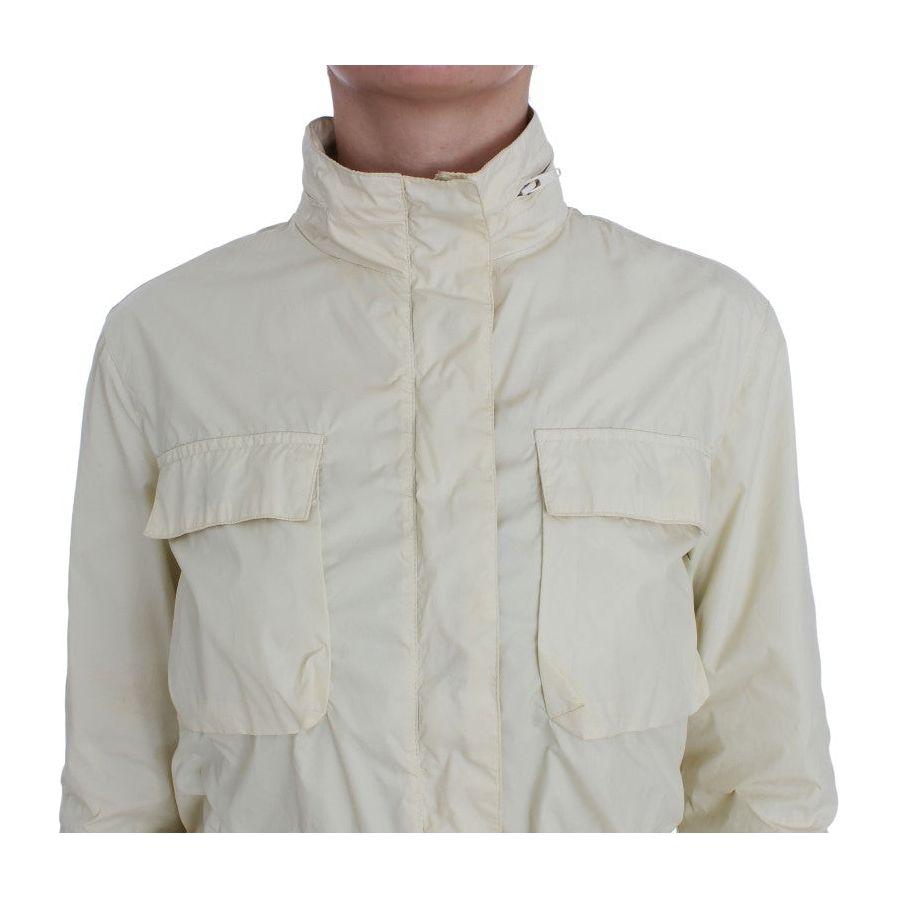 P.A.R.O.S.H. Beige Weather Proof Trench Jacket Coat P.A.R.O.S.H.