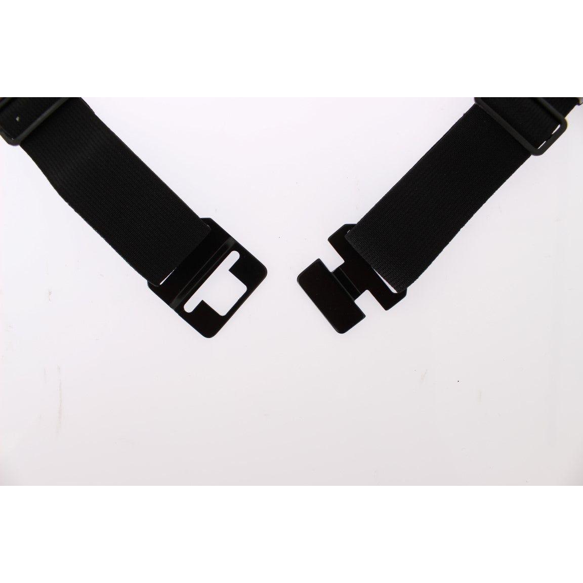 Dolce & Gabbana Silver Wide Belt Silk Cummerbund Dolce & Gabbana