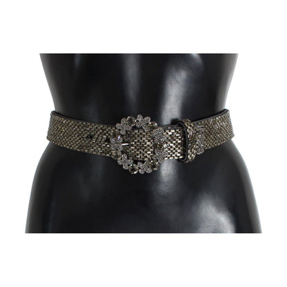 Dolce & Gabbana Crystal Buckle Sequined Waist Belt Dolce & Gabbana