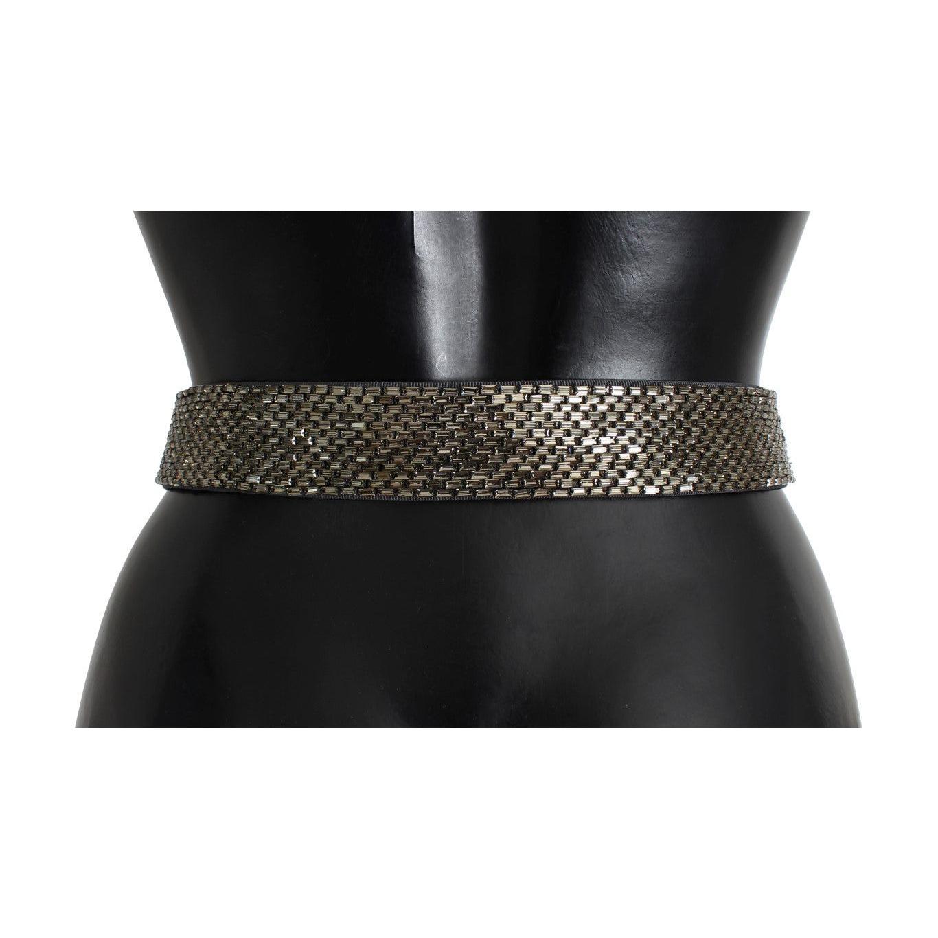 Dolce & Gabbana Crystal Buckle Sequined Waist Belt Dolce & Gabbana