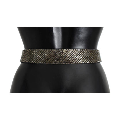 Dolce & Gabbana Crystal Buckle Sequined Waist Belt Dolce & Gabbana