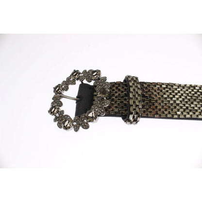 Dolce & Gabbana Crystal Buckle Sequined Waist Belt Dolce & Gabbana