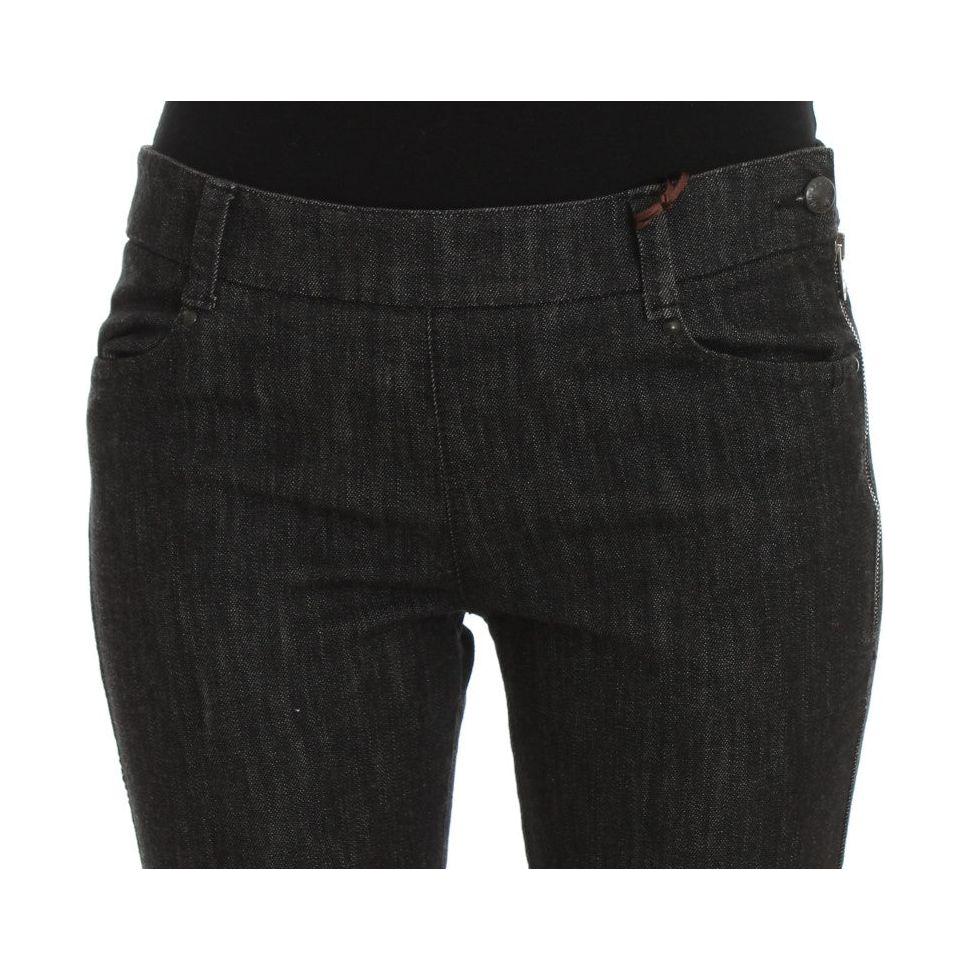 Ermanno Scervino Blue Cotton Slim Fit Denim Jeans SIG30280-2