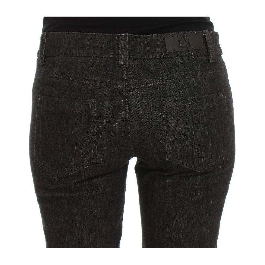 Ermanno Scervino Blue Cotton Slim Fit Denim Jeans SIG30280-2