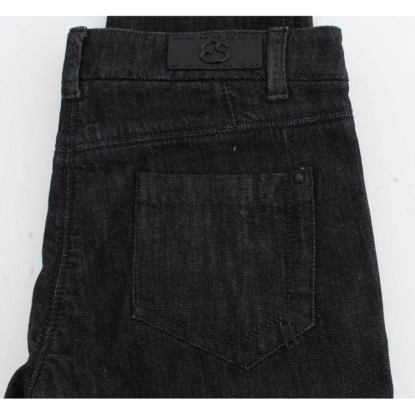 Ermanno Scervino Blue Cotton Slim Fit Denim Jeans SIG30280-2