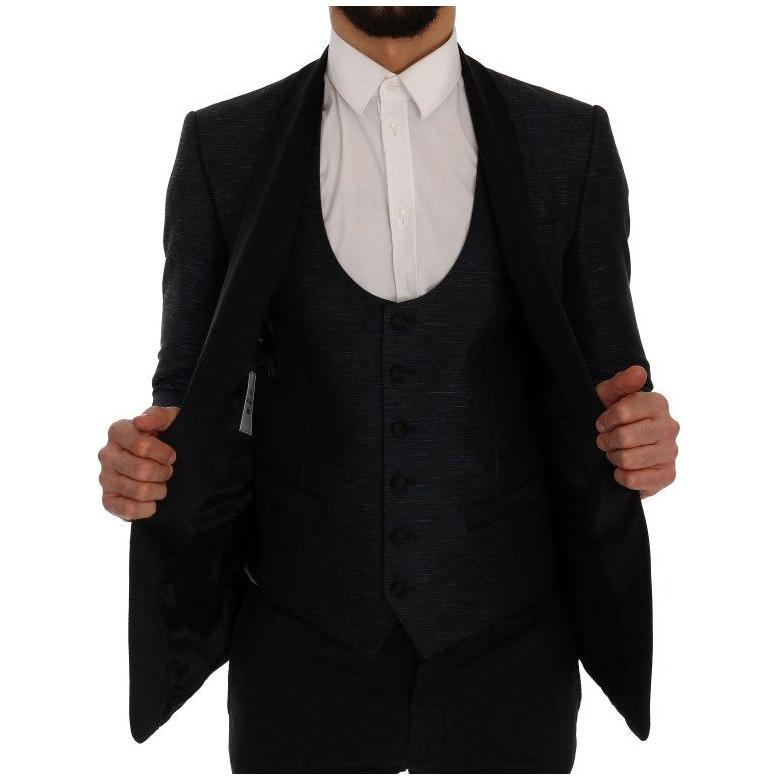 Dolce & Gabbana Blue MARTINI Slim 2 Piece Blazer