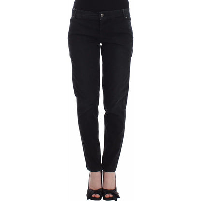 Ermanno Scervino Blue Slim Jeans Denim Pants Skinny Leg Straight Ermanno Scervino