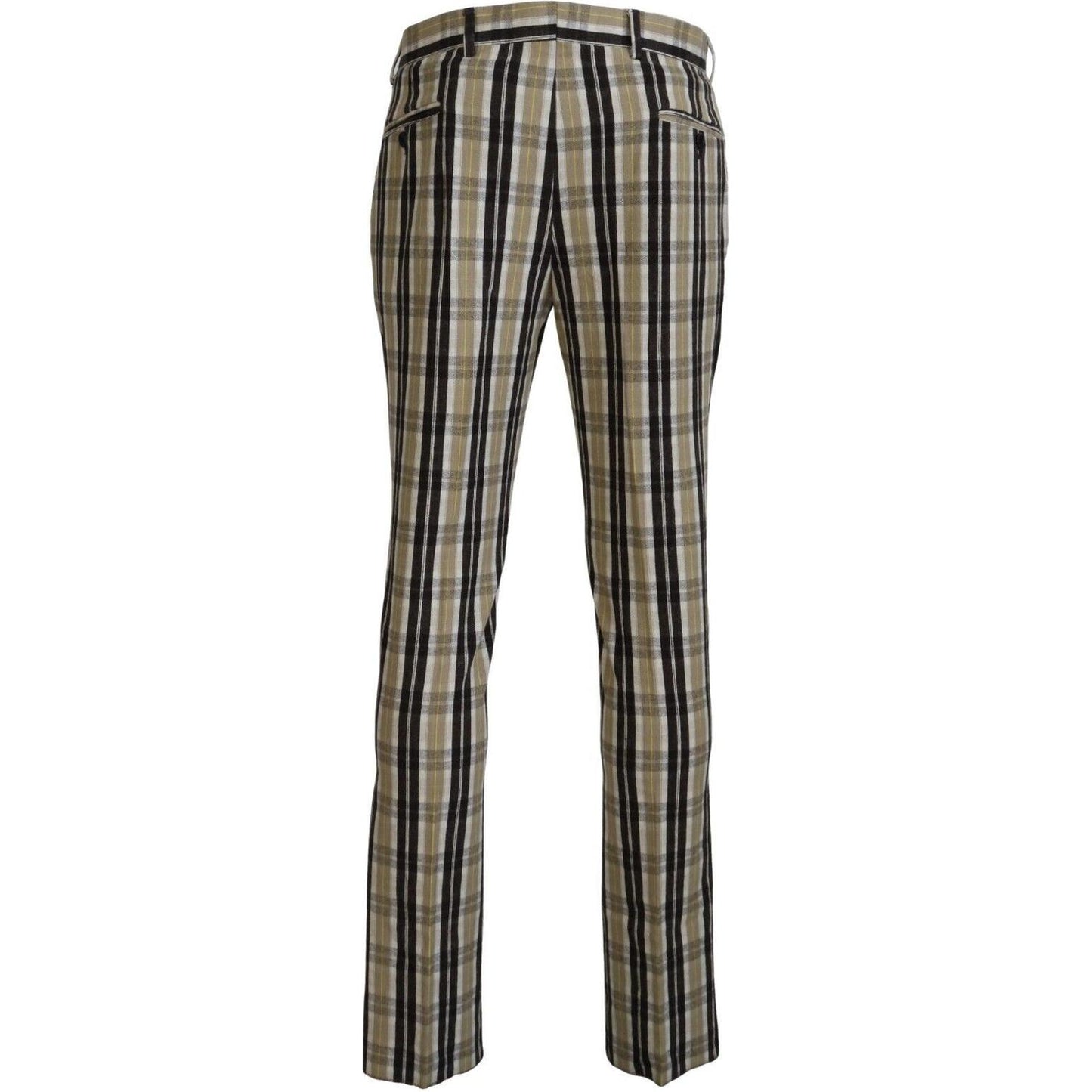 BENCIVENGA Multicolor Checkered Cotton Straight Fit Men Pants1728,67345645728,BENCIVENGA,Casual Pants - Pants - Clothing,Clothing,IT46 | S,IT48 | M,IT50 | L,IT52 | L,IT54 | XL,Jeans & Pants - Men - Clothing,Material: 80% Cotton 20% Elastane,Men,Men - Clot