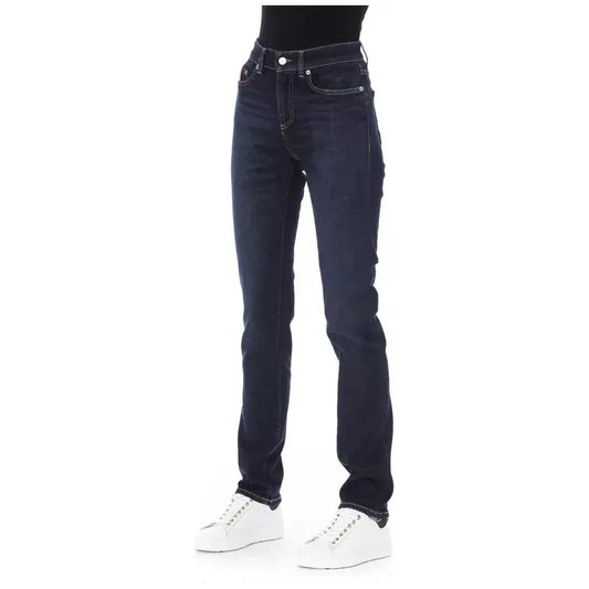 Baldinini Trend Blue Cotton Women's Jeans BA-23106-W31