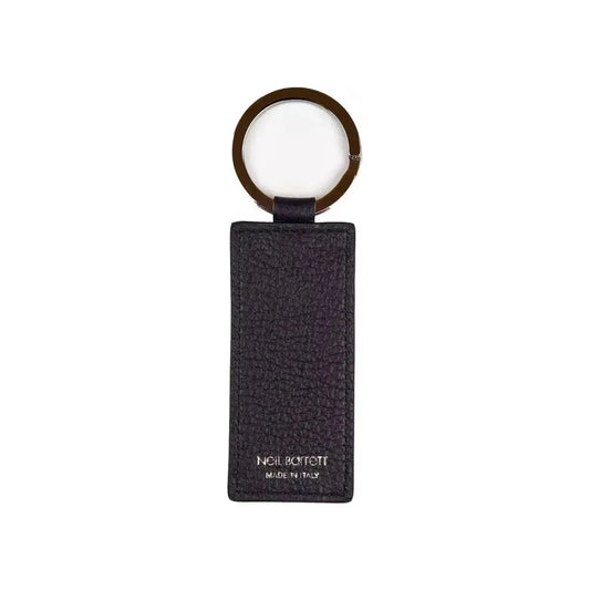 Neil Barrett Blue Leather Men Keychain NE-21064
