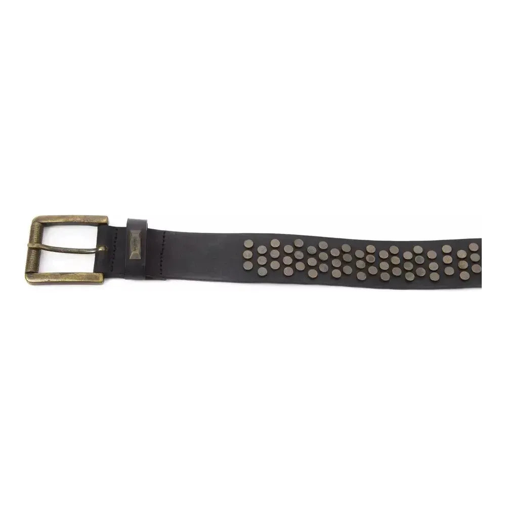 BYBLOS "Black Cowhide Women Belt"