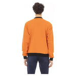 Baldinini Trend Orange Cotton Men's Hoodie Baldinini Trend Coral