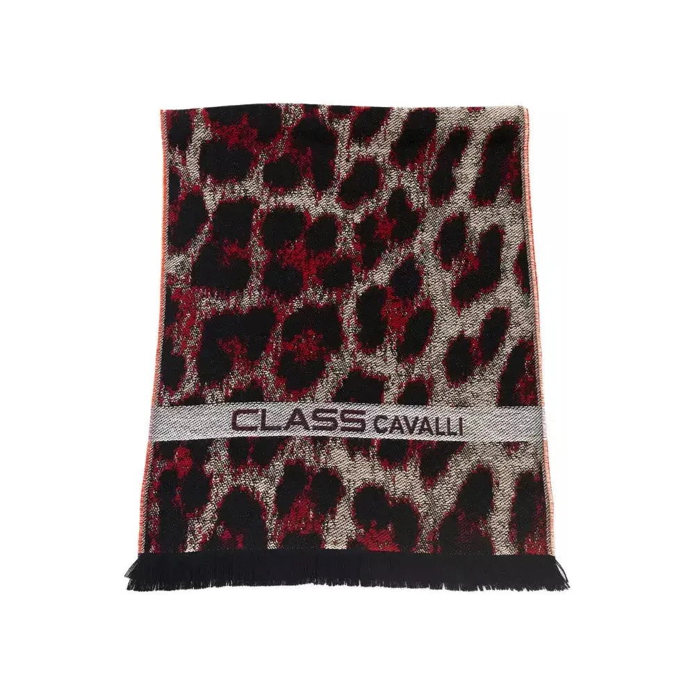 Cavalli Class Burgundy Wool Men Scarf 1728,67345744032,Accessories,Burgundy,Cavalli Class,Men,Men - Accessories,New with tags,Scarves - Accessories,Scarves - Men - Accessories,Scarves - Scarves - Accessories