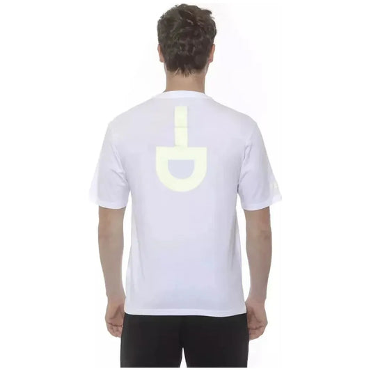 Tond White Cotton Men T-Shirt Tond