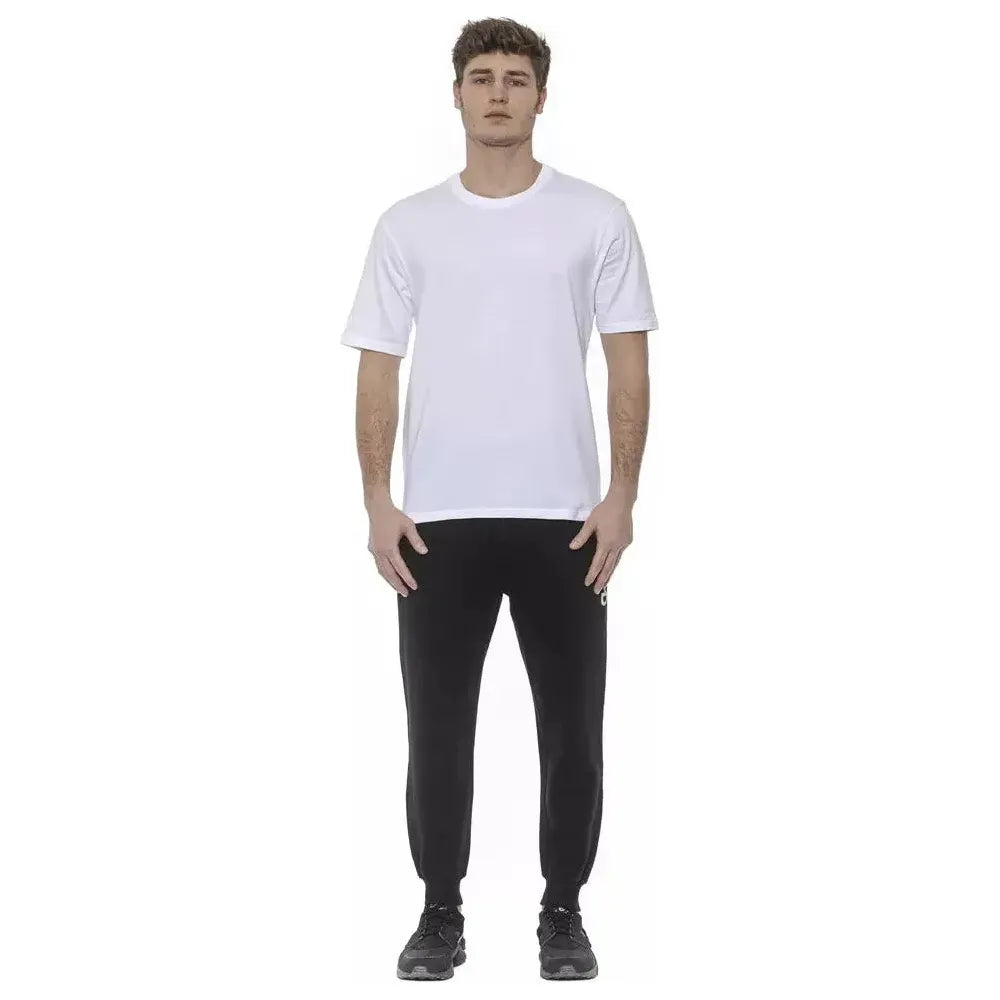 Tond White Cotton Men T-Shirt Tond