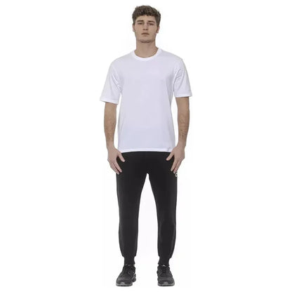 Tond White Cotton Men T-Shirt Tond