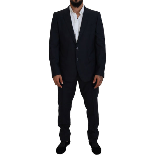 Dolce & Gabbana Blue Single Breasted 2 Piece MARTINI Suit KOS2160 - 54