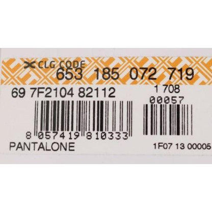 GF Ferre Blue Cotton Stretch Chinos Pants GF Ferre